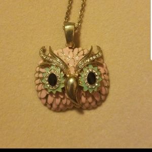 Owl necklace jewelry collection